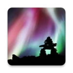 aurora live wallpaper android application logo